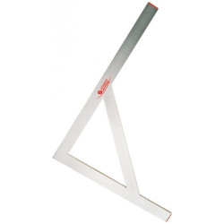 EQUERRE DE MACON ALUMINIUM SOUDEE 100X60CM
