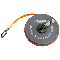 DOUBLE DECAMETRE RUBAN FIBRE BOITIER ABS