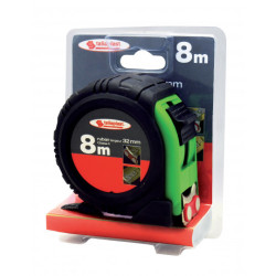 OCTUPLE METRE BOITIER BI-MATIERE 32MM (BLISTER)