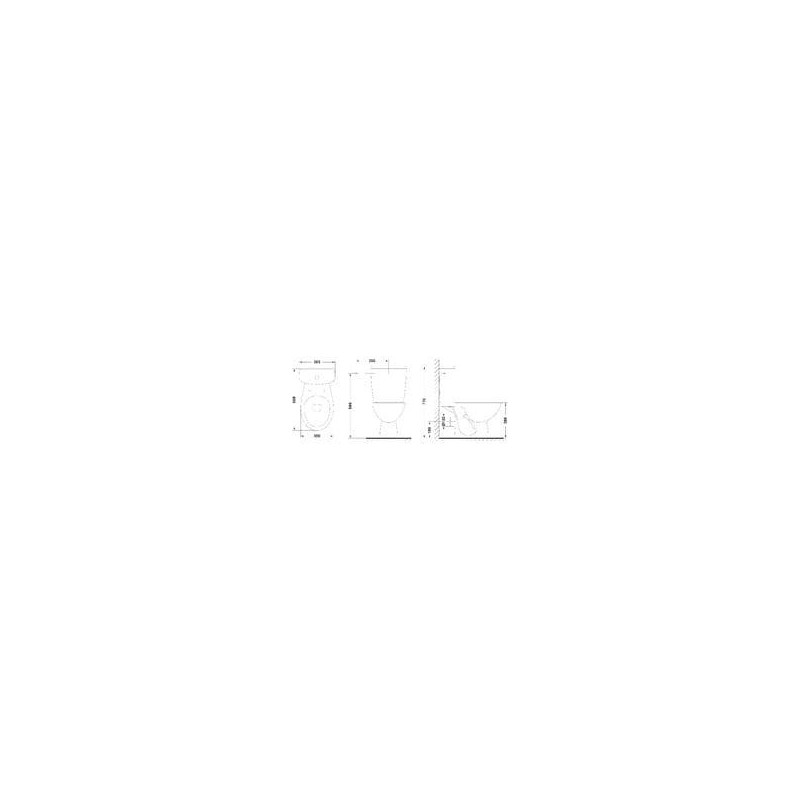 WC PRIMEO 2 blanc
