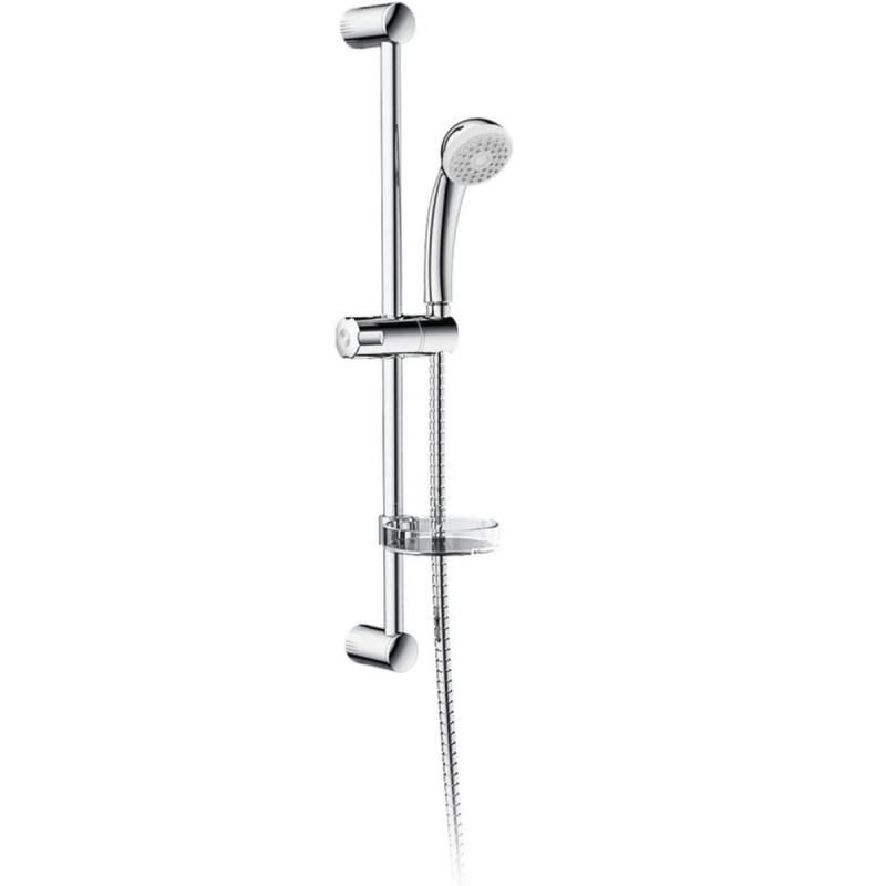 Ensemble de douche PRIMEO 1 jet avec porte savon