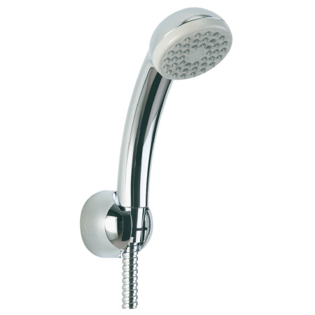 Set de douche PRIMEO avec support mural douchette 1 jet pluie,