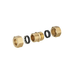 RACCORD DROIT JOINT MIXTE EGAL DIAM 12 LIEN 1 PIECE