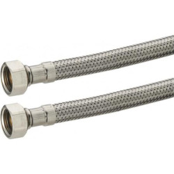 FLEXIBLE ALIM. INOX DF 1-2 - 1-2 L-1000 DN8 PLAQUETTE