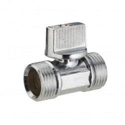 ROBINET D'ARRET 1-4T DROIT DM 1-2 - 3-8 CHR LIEN 1 PIE