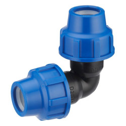 COUDE POLYETH EGAL PLAST DIAM 32 - DIAM 32 VRAC ETIQUETE