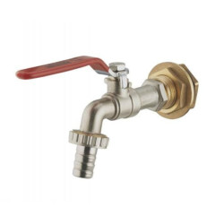 KIT POUR CUVE PLASTIQUE M 3-4 - F 1-2 AVEC ROBINET