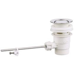 VIDAGE EXTERIEUR A CLAPET DE LAV-BIDET 1 POUCE  1-4 DIAM 63 PLASTIQUE