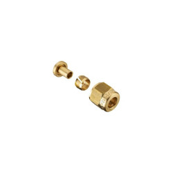 PER A COMPRESSION  RACCORD DROIT F MOB. 3-8 - DIAM 12 LIEN 1 PIECE