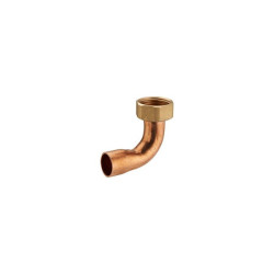 RACCORD COUDE FC A ECROU PRISONNIER F 1-2 - DIAM 14 LIEN 1 PIECE