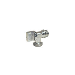 ROBINET M.A.L 1-4T EQUERRE DM 1-2 3-4 CHR COQUE 1 PIECE
