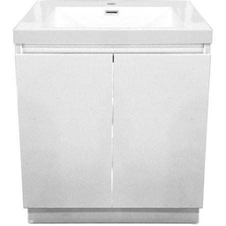 Meuble sous vasque Primeo 70 cm au sol 2 portes
