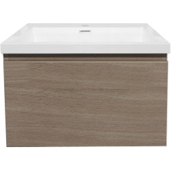 Meuble sous vasque Primeo 70 cm suspendu 2 tiroirs