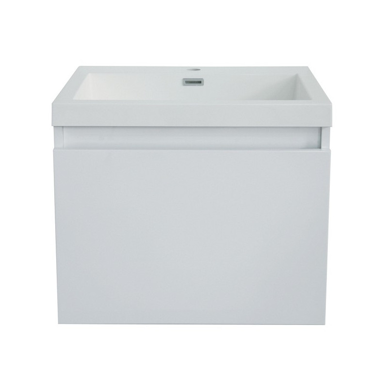 Meuble Primeo 80 cm suspendu 2 tiroirs