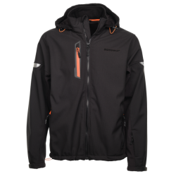 Veste Softshell doublee Trident, noire