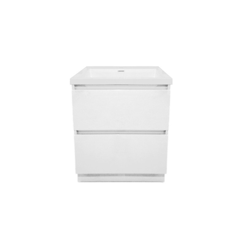 Meuble Primeo 80 cm au sol 2 tiroirs