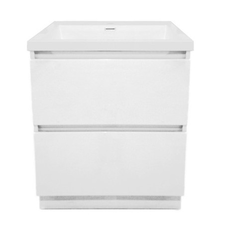 Meuble Primeo 80 cm au sol 2 tiroirs