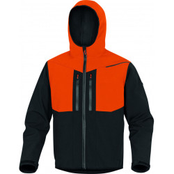 VESTE HORTEN2 GRIS-ORANGE XL