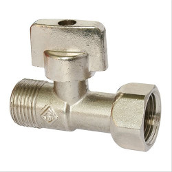 ROBINET D ARRET WC DROIT MF 3-8 COQUE 1 PIECE