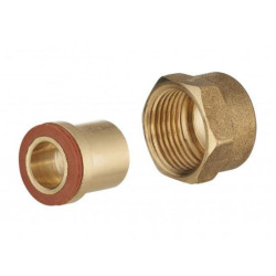 RACCORD 2 PIECES F 20X150 - A SOUDER DIAM 12 BUT-PROP COQUE 1 PIECE