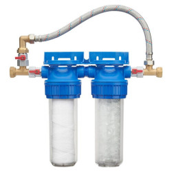 STATION DOUBLE ANTI CALCAIRE PLUS ANTI IMPURETES PLUS BY PASS EASY-INSTALL