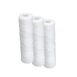 LOT DE 3 CARTOUCHES BOBINEES ANTI IMPURETES 25 MICRON