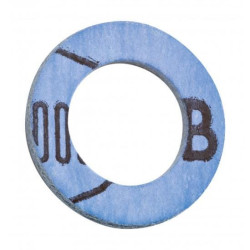 JOINT FIBRE INTERIEUR GAZ NATUREL BLEU 12.4X18.4X2 POUR 15X21 COQUE 5 PIECES
