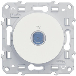 ODACE PRISE TV SIMPLE BLANC