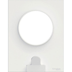 ODACE STYL PLQ BLANC AVEC PINCE