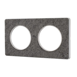 ODACE TOUCH 2P NOIR LISERE BLANC