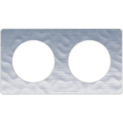 ODACE TOUCH 2P ALU LISERE BLANC