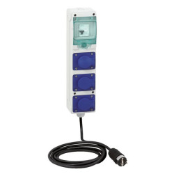 COFF CHANTIER 3 PRISES PLUS CORD