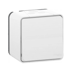 MUREVA STYL BOUTON POUSSOIR BLANC