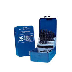 Coffret 25 forets mEtalcoffret 25 forets metal