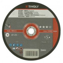 DISQUE DEBARBAGE GAMME BEST SELLERS GRIND DISC STAIN DIAM 125x7