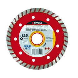 DISQUE DIAMANT MULTI MATERIAUX GAMME ALTERNATIVE ECO DIAM DISC MAT DIAM 125 TURB