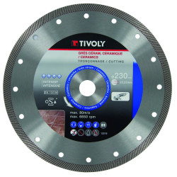 DISQUE DIAMANT GRES CERAM GAMME HAUTE PERFORMANCE DIAM DISC CERAM DIAM 125