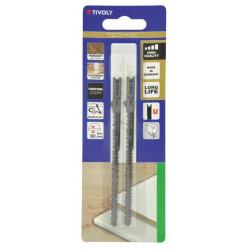 LAME SCIE SAUTEUSE U POUR MELAMINE COUPE COURBE, FINE BLIST5053 JSAW U LAMINATED BLIS TY