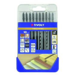 COFFRET 10 LAMES SCIE SAUTEUSE POUR BOIS ATT TECHNICT5055 10LSS WOOD T ATT SET TY