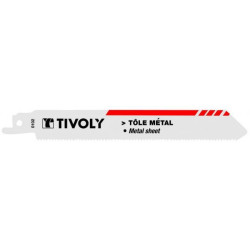 TOLE METAL, LAME DE SCIE SABRELSE 2x EP1-3 L150 BLI TY