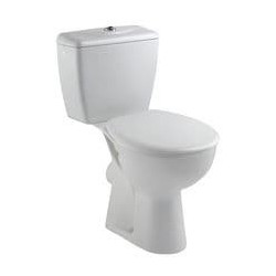 Pack WC EOLIA réservoir avec mécanisme 3/6 litres sortie horizontale, blanc