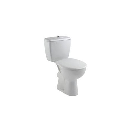 Pack WC EOLIA réservoir avec mécanisme 3/6 litres sortie horizontale, blanc