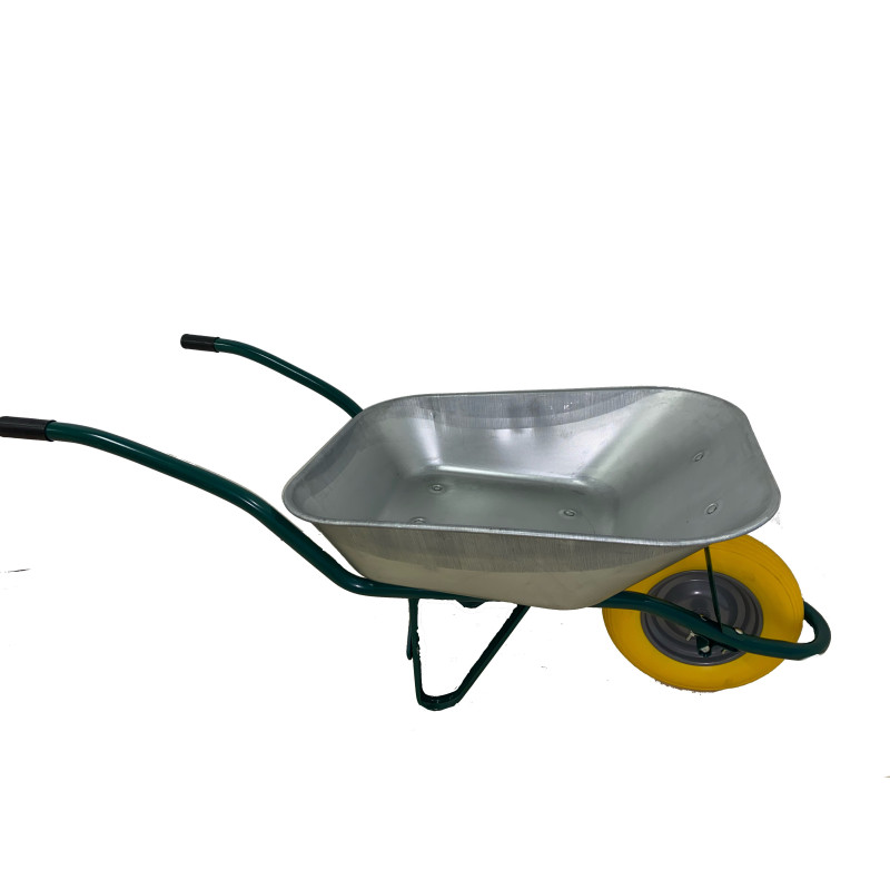 BROUETTE 85 L VERTE - ROUE INCREVABLE