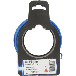 Fil H07 V-U 1,5 mm