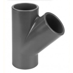 TE PVC PRESSION 45° D 32