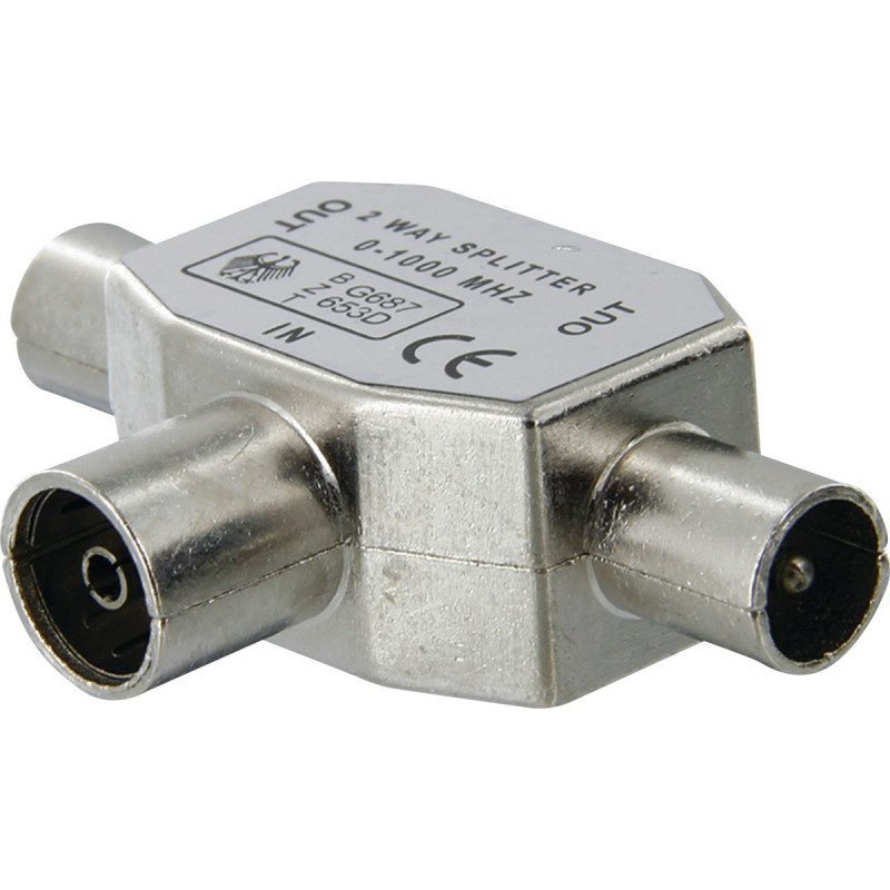 Repartiteur TV blinde O 9,52 mm