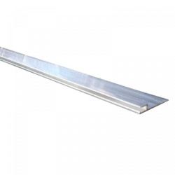 Rail Alu Horizontal droit, non préformé 48 mm par 2 m