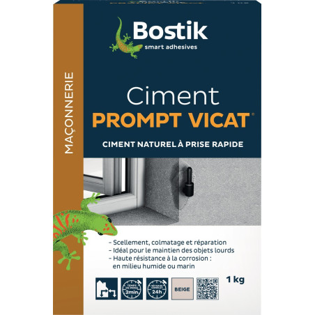 Ciment prompt vicat
