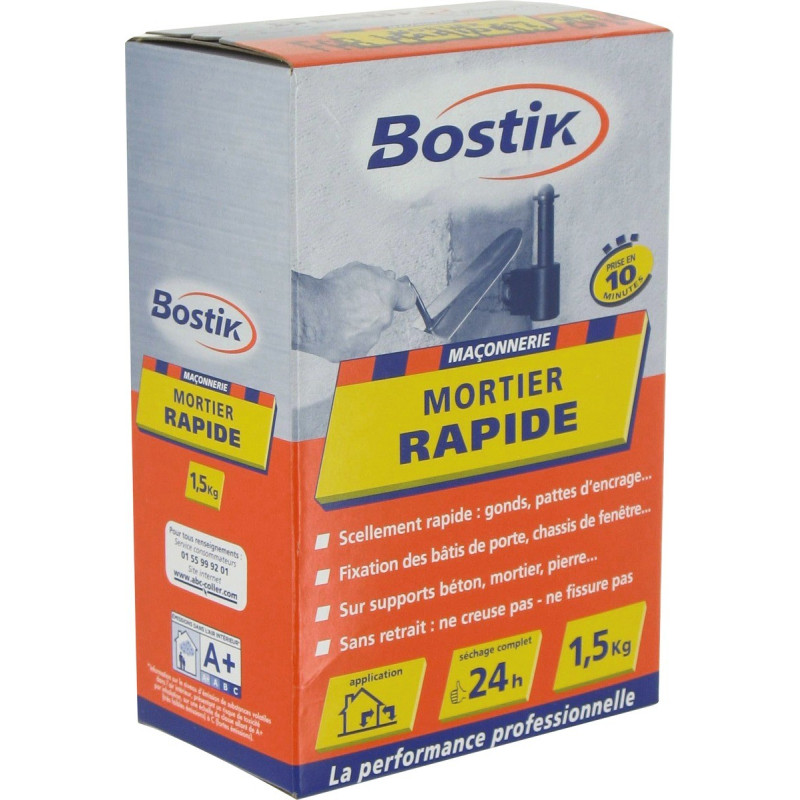 Mortier rapide