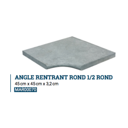 ROYAL GREY angle rentrant...